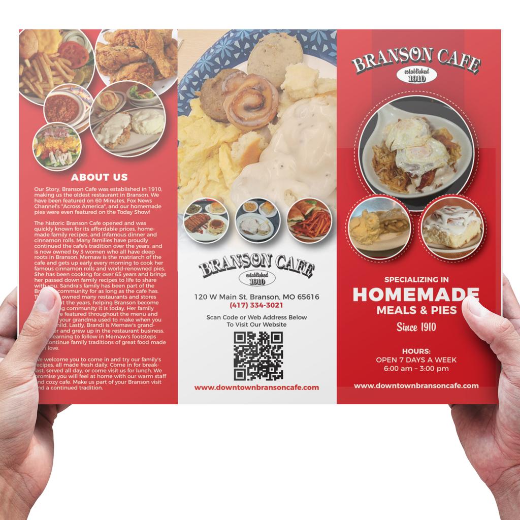 Branson Cafe Menu
